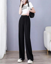 Ice Silk Wide Leg Pants