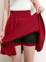 Korean Mini Pleated Skirt