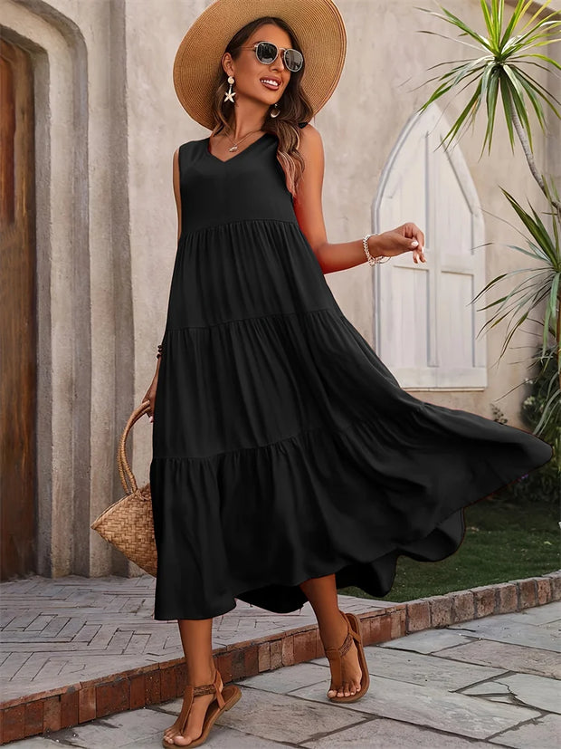 Elegant Loose Summer Dress