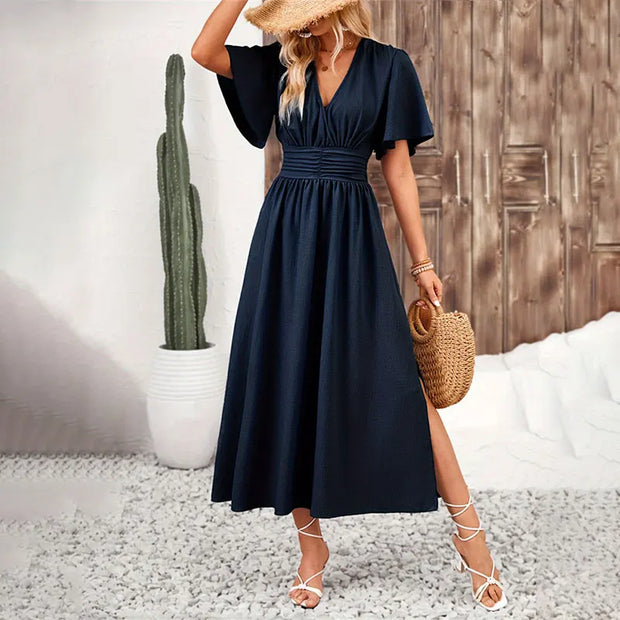 Women's Long Slit Vacation Dress