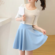 Korean Mini Pleated Skirt