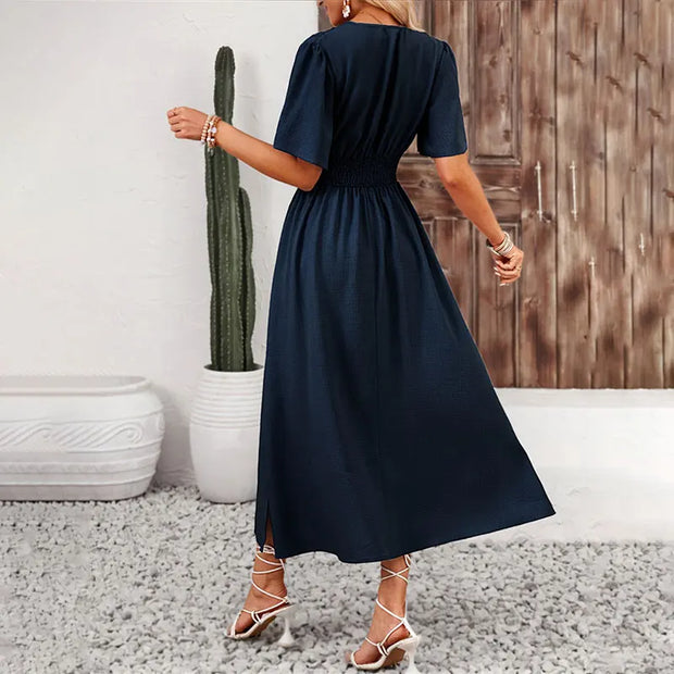 Women's Long Slit Vacation Dress