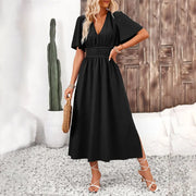 Women's Long Slit Vacation Dress